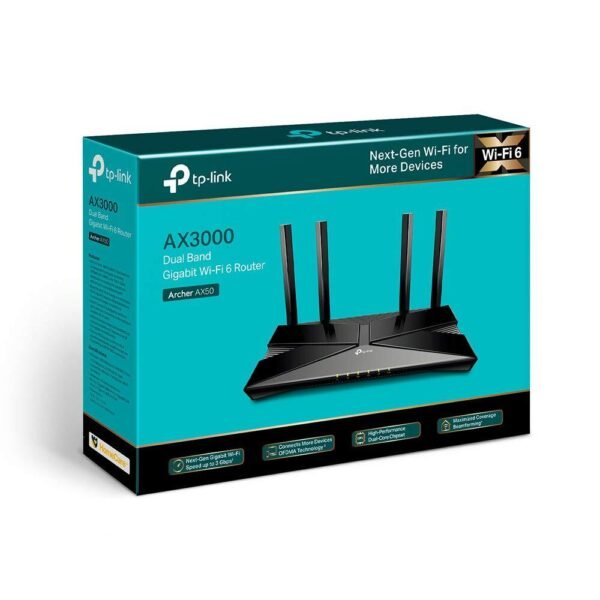 TP-Link Archer AX50 Wi-Fi 6 Router - Image 2